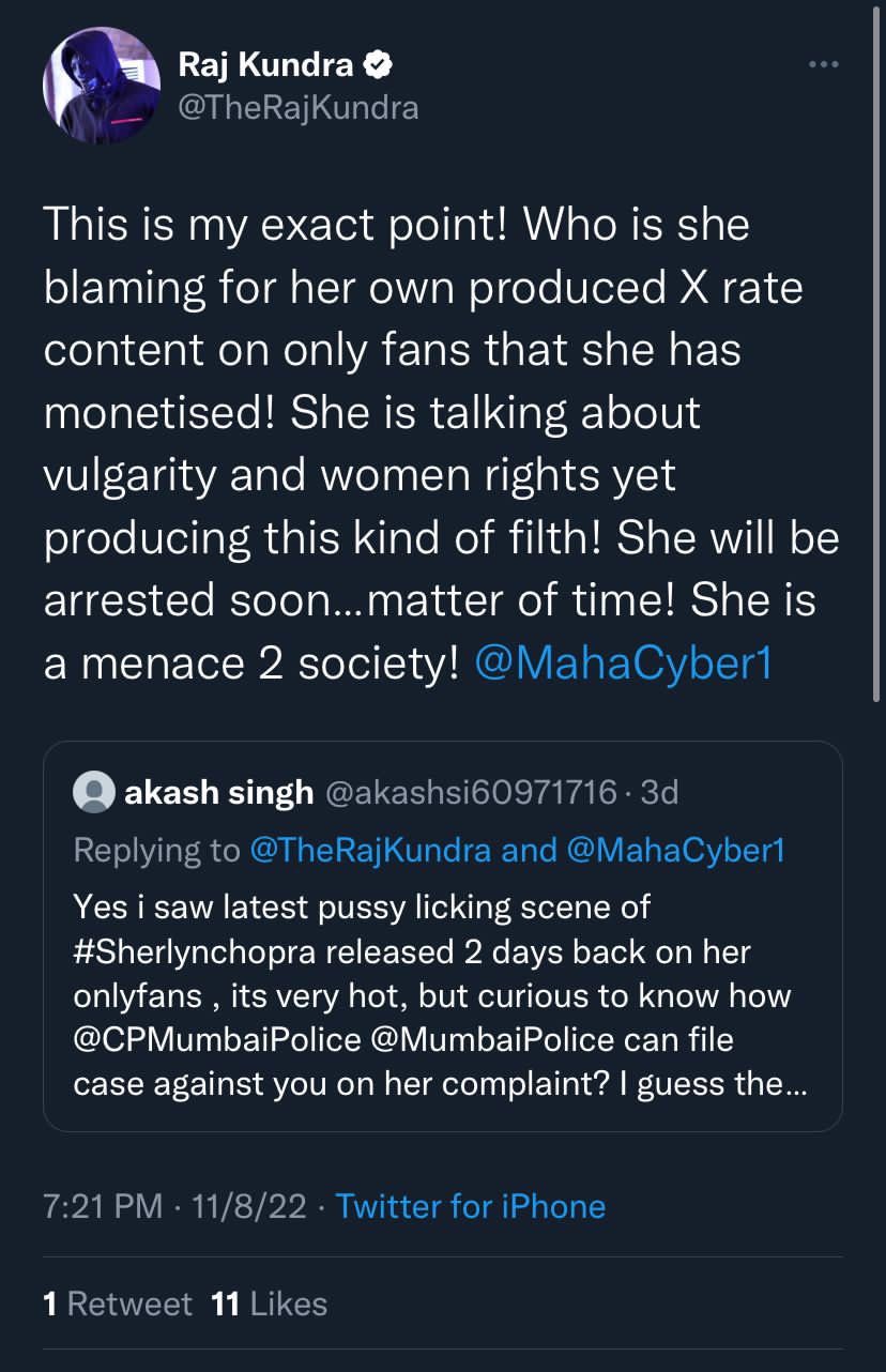 TW Pornstars - 2 pic. Sherlyn Chopra (शर्लिन चोपड़ा)🇮🇳. Twitter. अबे  पॉर्नेश्वर, के बारे में जानकारी किसने दी हमको? हमारे. 6:29 AM - 9 Nov 2022