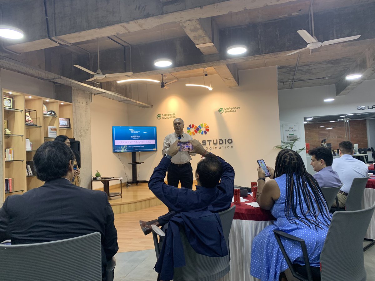 Global Tech Advocates (@globaltechadv) on Twitter photo The #GTASummit2022 delegation has arrived to the <a href="/DeshpandeFdtn/">Deshpande Foundation</a> <a href="/DFstartups/">Deshpande Startupsâ„¢</a> campus in Hubballi for a full day of learning about New India and tech innovation in tier 2 cities The #GTASummit2022 delegation has arrived to the <a href="/DeshpandeFdtn/">Deshpande Foundation</a> <a href="/DFstartups/">Deshpande Startupsâ„¢</a> campus in Hubballi for a full day of learning about New India and tech innovation in tier 2 cities