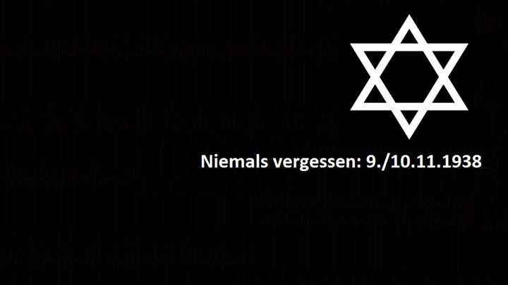 "nie wieder", "niemals vergessen" 
hey, GERMAN / DEUTSCHE peeps, was haben Eure (Ur-)Großeltern am 9.11.1938 gemacht? what were your (great-)grandparents doing on Nov, 9th 1938? 

tell us 
sagt mal