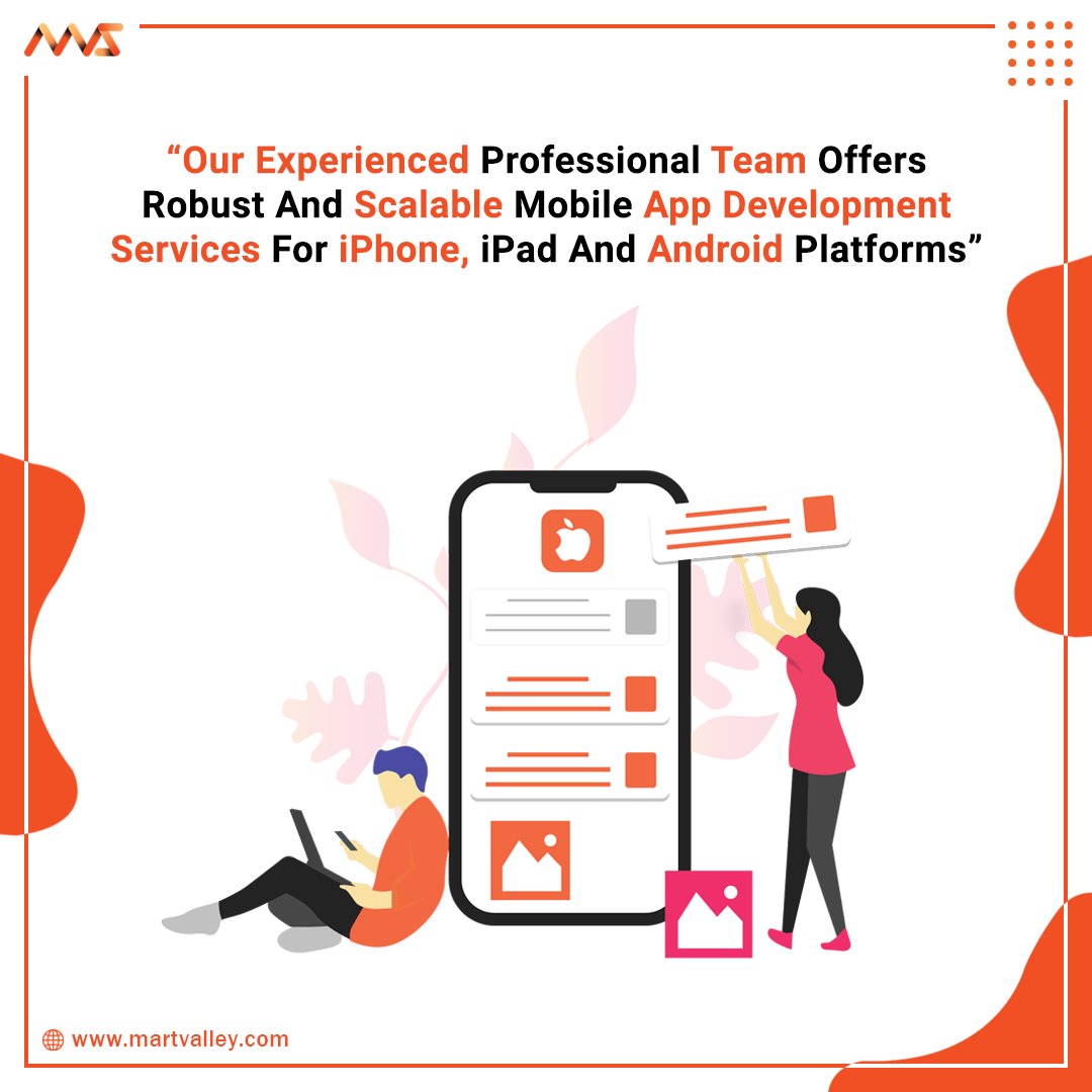 martvalley_mvs's tweet photo. Our Experienced professional team offers robust and scalable mobile #appdevelopmentservices for iPhone, iPad & Android platforms.
🌐Web-https://t.co/rmWisCzJXm
#martvalley #martvalleyservices #mvs #definingthefuture #developer #webdesign #development #programming #programmer https://t.co/g7hfloHqA8