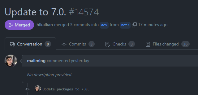abpframework's tweet photo. ABP Framework has just been upgraded to #dotNET7 
#dotnet #aspnetcore #dotNETConf 
https://t.co/JpRoq6fMNC https://t.co/0mXUywU4R8