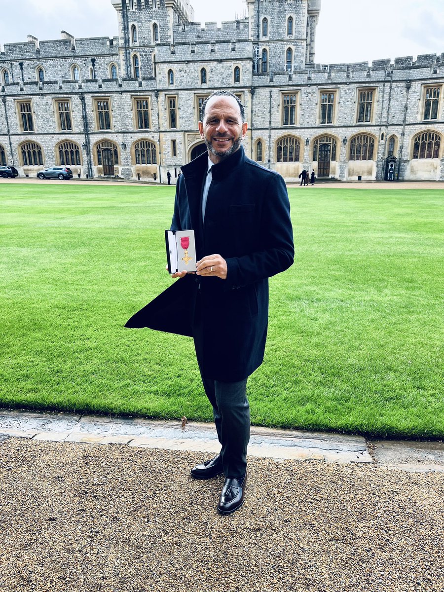 Matt Jones, OBE on Twitter "Received my OBE at Windsor Castle