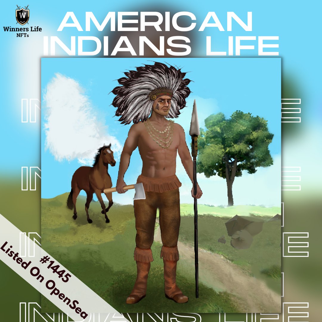 winnerslifenfts's tweet photo. American Indians Life 1445😇

We Are Listed On OpenSea.🤩

Link In Bio.🔗

Join Our Discord.🤑

#nfts #nftcollectors #nftdrop #nft #nftcollectors #nftcommunity #Metaverse #etherum #opensea #NFTCommunity https://t.co/0hQqKz0GA1