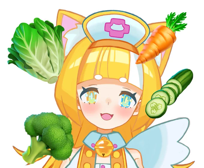 おはこんみゅ〜カブのお漬物にハマってずっと食べてます!お漬物好きです!おすすめのお漬物あったら教えてほしいですみゅ!#おはようVtuber 