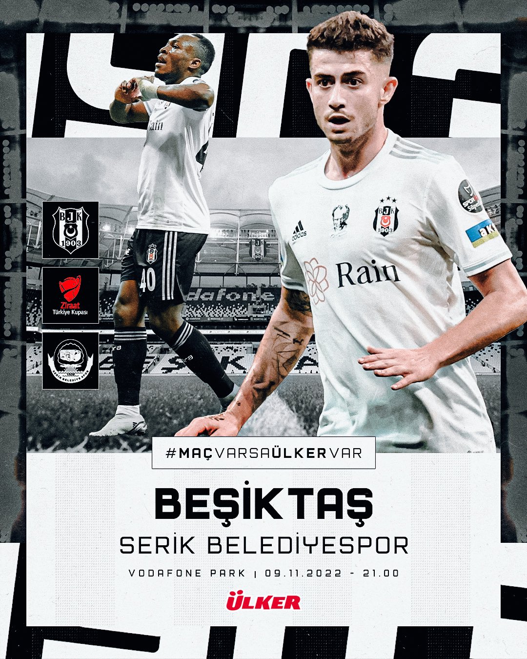 Beşiktaş Serik Belediye Maç Görseli
