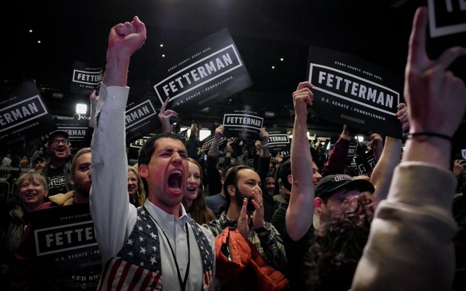 The crowd at Election Night.