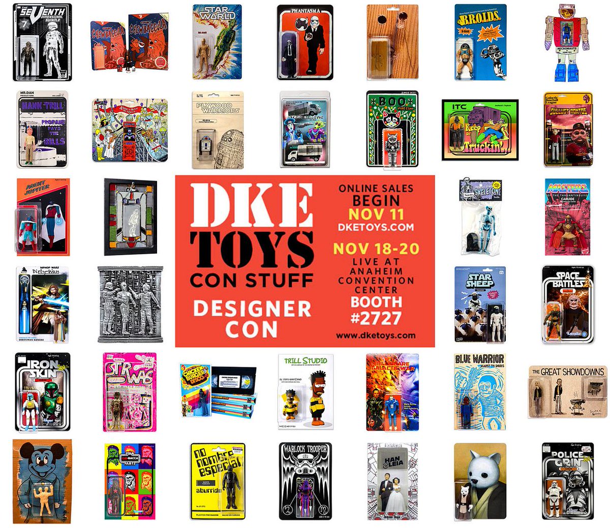 spankystokes's tweet photo. DKE Toys at DesignerCon 2022 at the Anaheim Convention Center!!! https://t.co/ps78xl63Ag #Bootleg #DesignerConDCon #DKE #Nintendo #PopCulture https://t.co/EDXMDpLiMr