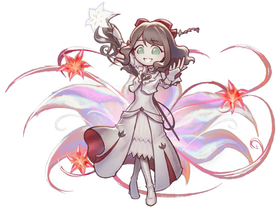 KarotteRAVE's tweet photo. [11/4/2022]
🌺 Happy Birthday Why Maige! 🌺

I did the artwork for me and Lite's birthday gift for her, the 5-star Why Maige gacha pull!!! 8DDD (11/10 WOULD WHALE)

And here's a thread dedicated to my beloved big sis @WhyMaige !!! ~~ https://t.co/o0PZNVkqGh