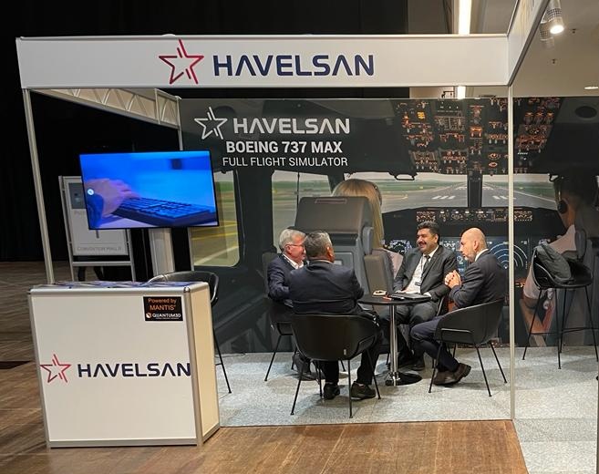 HAVELSAN's tweet photo. At EATS 2022, Europe's largest aviation training event, we explained our solutions, and gave information to many country representatives about our training solutions.
Stop by HAVELSAN booth and meet our team on the second day of event. #HAVELSAN #EATS22 #aviation #training https://t.co/wXENU5cKSH