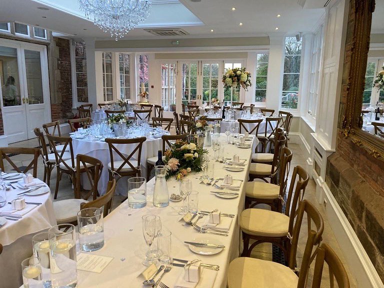HCelebrationH's tweet photo. Another superb wedding at @goldsborohall #wedding #chairhire #tablehire https://t.co/MKN6RUmSQ6