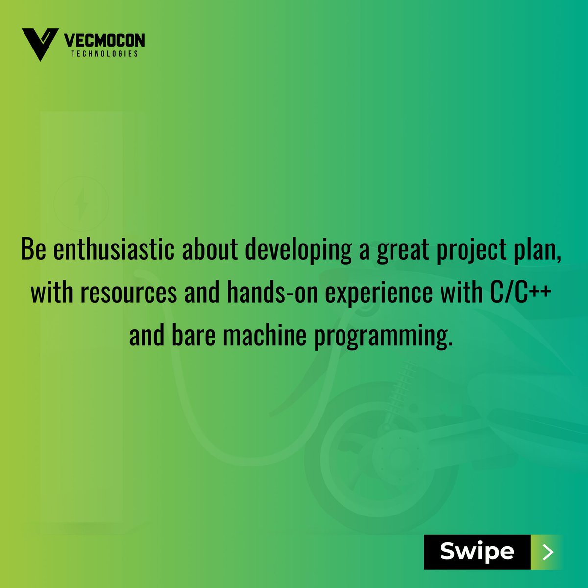 Vecmocon Technologies (@vecmocon) on Twitter photo We’re hiring #SoftwareEngineers! If you’re based out of New Delhi or would love to relocate, apply to us now at hiring@vecmocon.com!
#hiringnow #applynow #lifeatvecmocon #startuphiring We’re hiring #SoftwareEngineers! If you’re based out of New Delhi or would love to relocate, apply to us now at hiring@vecmocon.com!
#hiringnow #applynow #lifeatvecmocon #startuphiring