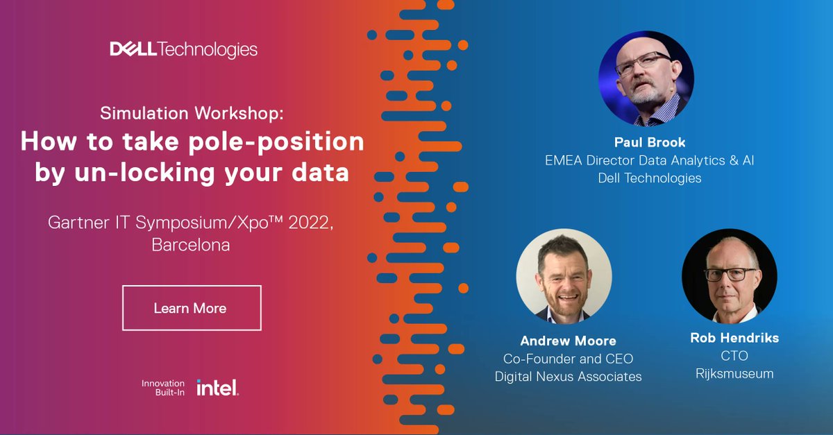 Paul Brook (@paulbrookatdata) on Twitter photo At #GartnerSym today, join our workshop on how to beat the #dataparadox and take advantage of an undeniable opportunity. From 16:15 CET with myself <a href="/IntelAndrew/">Andrew Moore</a> <a href="/reddogmarc/">Marc O'Regan</a> and the Rijskmuseum’s Rob Hendriks. buff.ly/3T0bjH6 #ConnectedCIO #DellTech At #GartnerSym today, join our workshop on how to beat the #dataparadox and take advantage of an undeniable opportunity. From 16:15 CET with myself <a href="/IntelAndrew/">Andrew Moore</a> <a href="/reddogmarc/">Marc O'Regan</a> and the Rijskmuseum’s Rob Hendriks. buff.ly/3T0bjH6 #ConnectedCIO #DellTech
