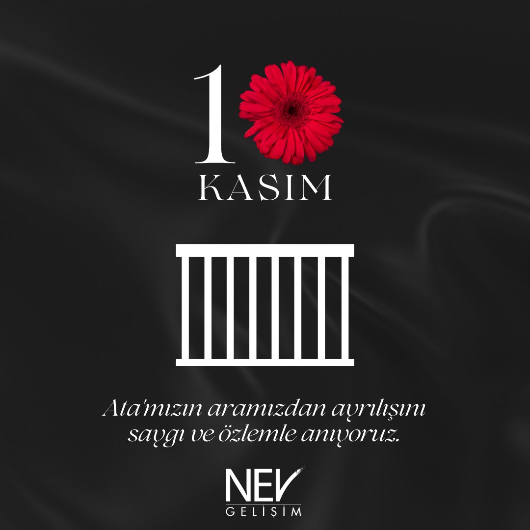 Türkiye Cumhuriyeti kurucusu Gazi Mustafa Kemal Atatürk'ün aramızdan ayrılışının 84’ncü yılında özlemle anıyoruz.

#10Kasım #Atatürk