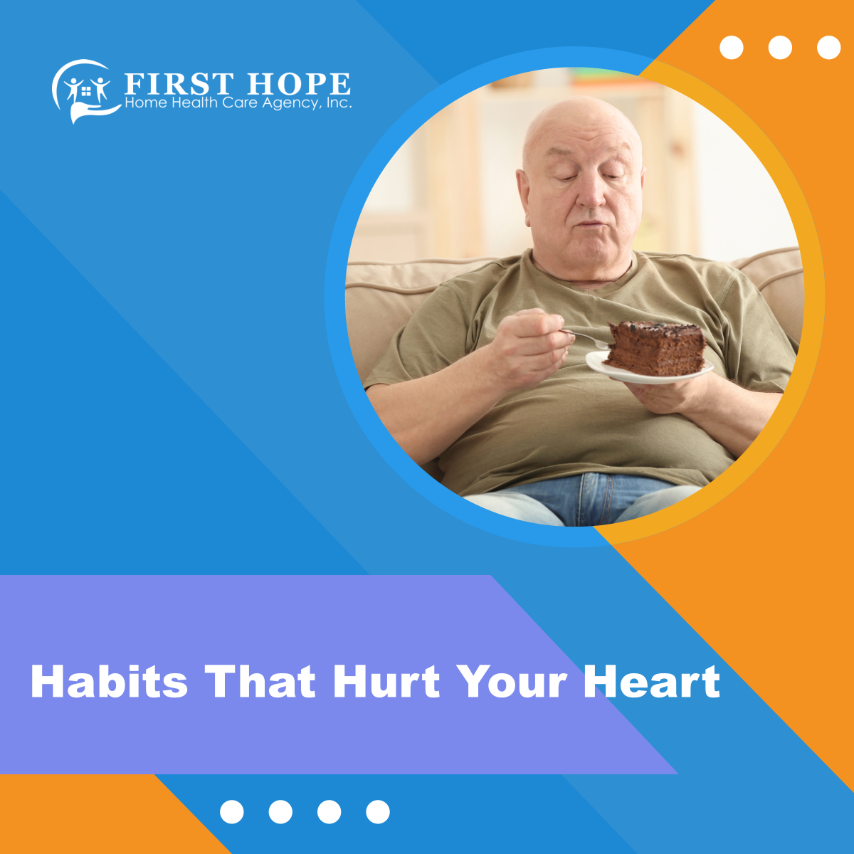 FirstHopeHomeHC's tweet photo. The responsibility of the heart for our overall wellness is a huge one. Because of its role, any threat to the heart can easily become deadly. Some habits that hurt your heart health are: 

Read more:
https://t.co/vZWqijlzZB

#HeartHealth #Habits https://t.co/gx7ih6VuLW