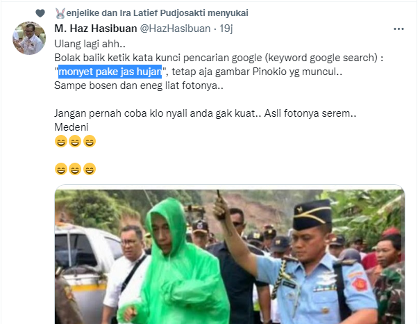 chandra_k007's tweet photo. @HazHasibuan sampe saya copy biar gak salah tulisannya. ech ternyata bener .... 🤣🤣🙏 https://t.co/ThDjxwPvaK