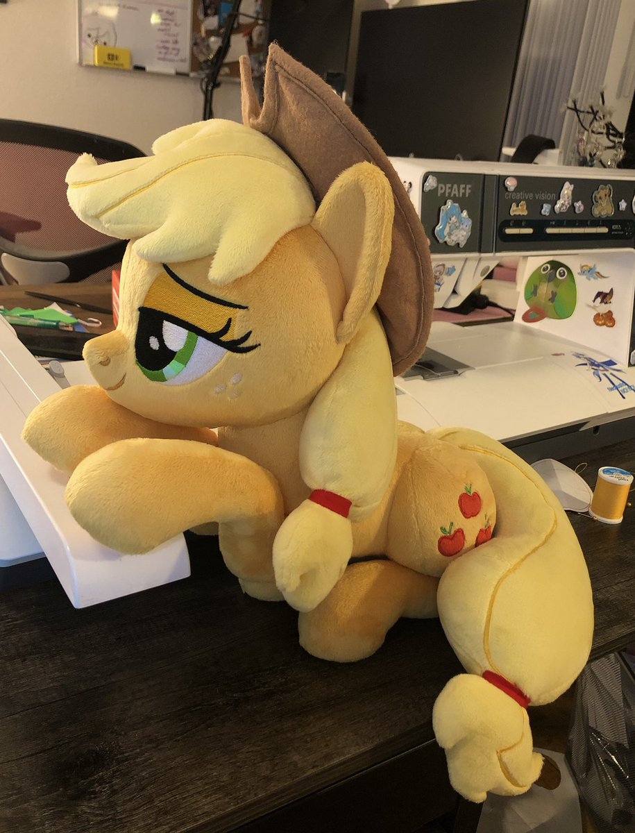 AJ finished and ready for her new home!