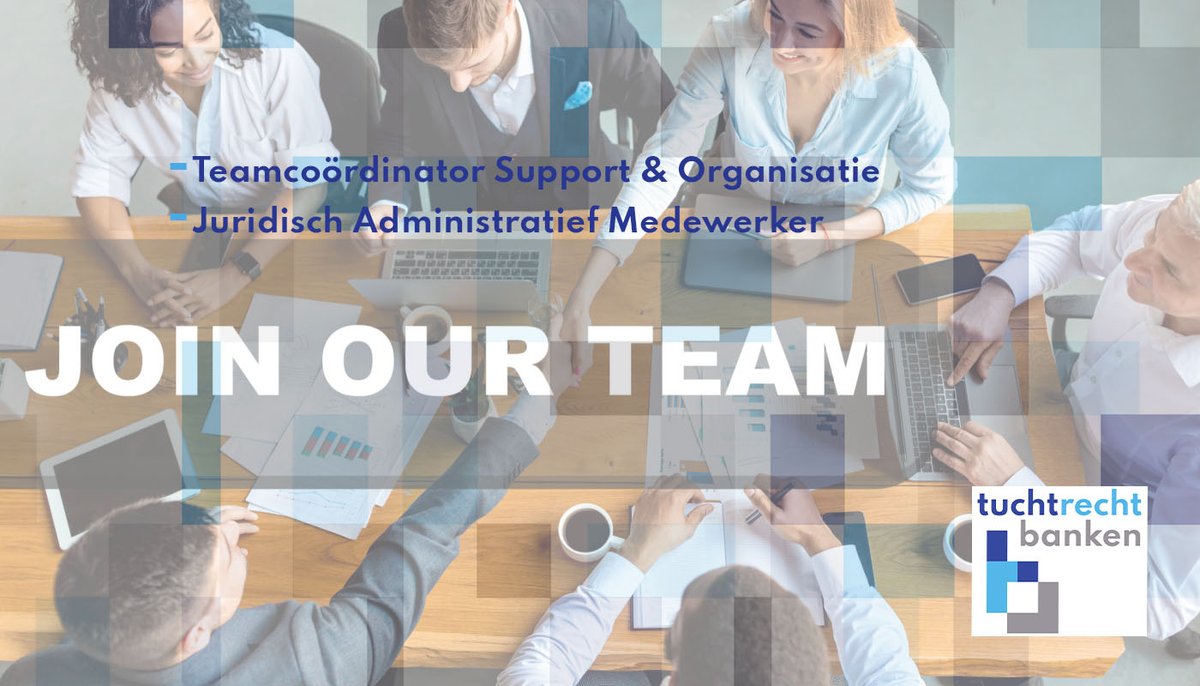 Ben jij de Teamcoördinator Support &amp; Organisatie of ben jij de Juridisch Administratief Medewerker die ons team komt versterken? #juridisch #teamcoördinator #administratie tuchtrechtbanken.nl/vacatures/
