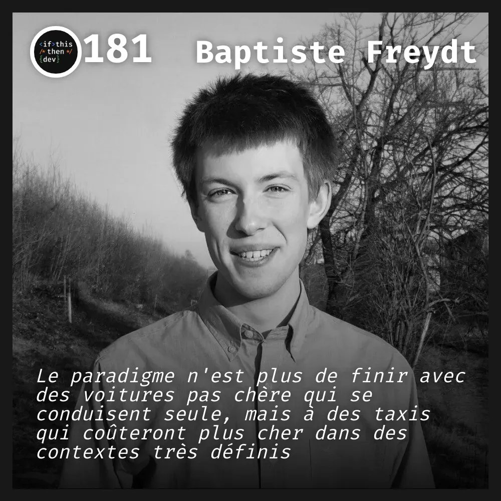 bibear's tweet photo. Cette semaine j'ai la chance de recevoir  @bfreydt pour parler de ses travaux de recherches et de l'avenir de voiture autonome !
https://t.co/kV7n8kBy5U https://t.co/5Z1HfZ5hHk