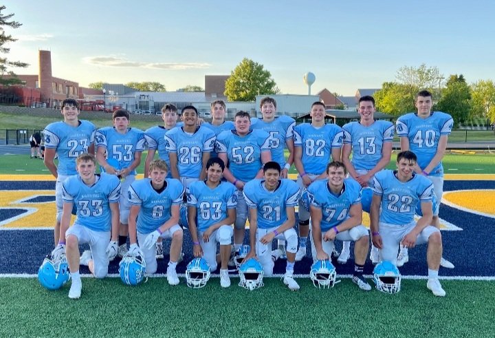 From week 0 to the Dome. Those of us that traveled to Martensdale back in August knew this team was headed for something big. Today they get to take a shot at making it to a state championship. Well done Warriors! Go take what's yours! #iahsfb #football