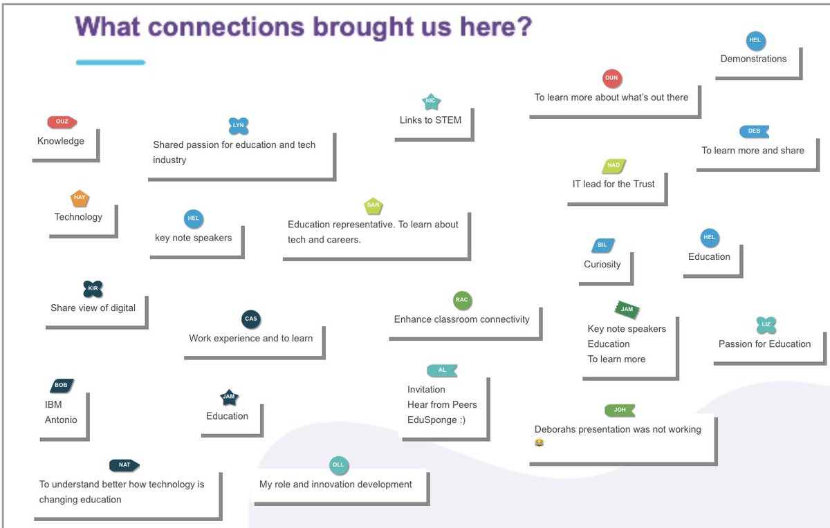 MarkHartwright's tweet photo. What connections brought you to @ExpoHumber #TechWeekHumber22? Honoured to listen to others and have the chance to speak on: Using #EdTech to make #ConnectionsThatMatter Thank you @evoke_ltd for supporting here too!
@SMART_Tech #SMARTUK https://t.co/7h2XsoEwOo