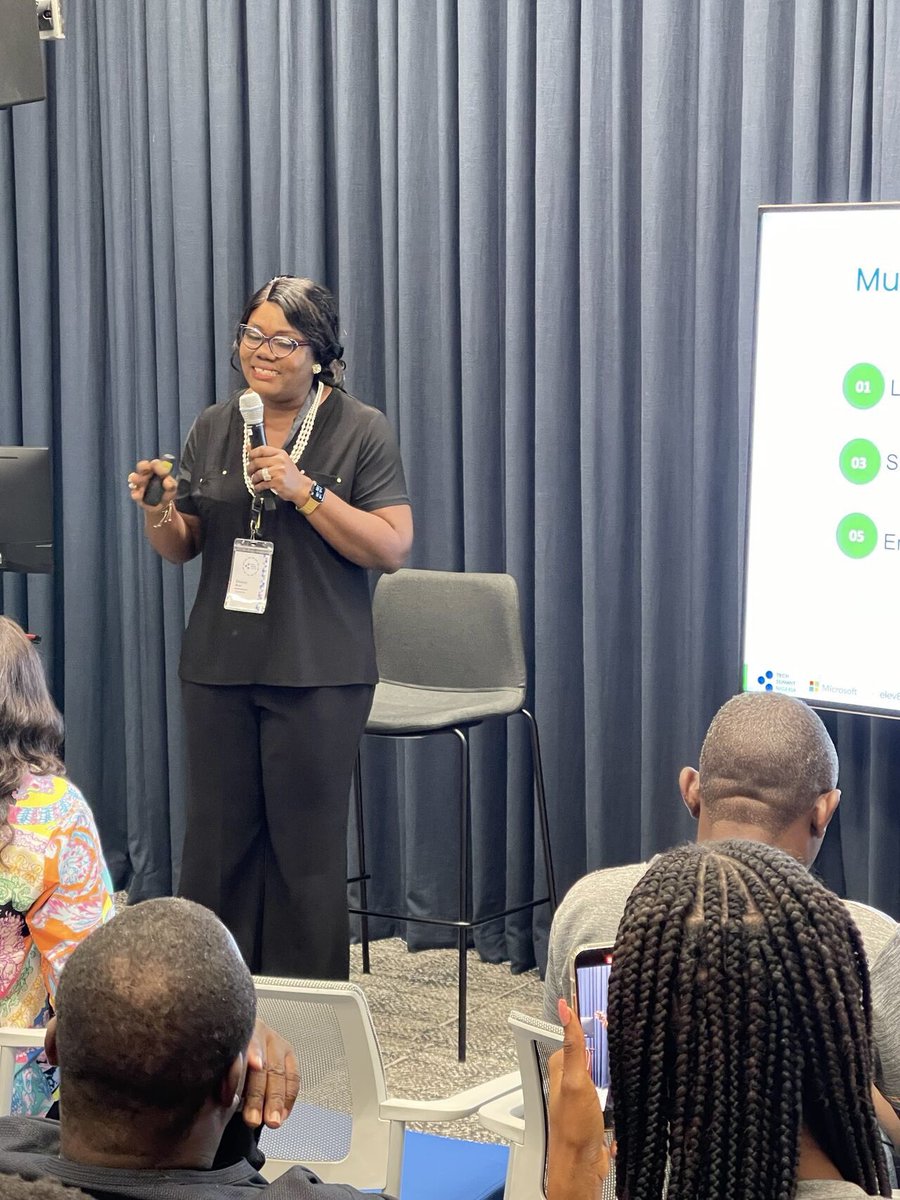 TechSummitNg's tweet photo. Breakout session with Olabisi Aso ongoing conversations about communication as a soft skill for techies. 

#techsummitnigeria #techsummitng  #microsoft #communication @soluwawumiju @Deji_Folarin @AsoOlabisi https://t.co/x4vixZFHzt