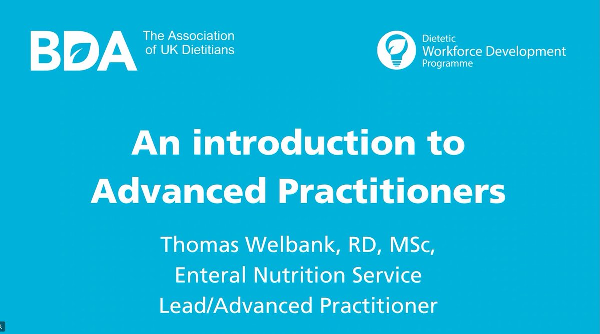 Tom_ACP's tweet image. Day two for the @BDA_Dietitians session at the #AdvancingPractice2022 

A variety of great speakers
