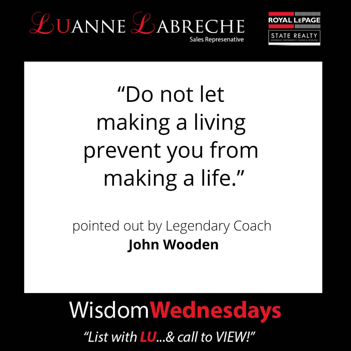 listwithLU's tweet image. LU helping YOU!
☎️ 905-574-4600⠀⠀⠀
🌐 listwithLU.ca
📧 lu@listwithlu.ca

#WisdomWednesday #listwithLU #LUtoView #LUanneLabreche #sellingahouse #buyingahome #ReferralsWelcome #HamiltonRealEstate #NiagaraRealEstate #HaltonRealEstate #Hamilton #HamOnt #Niagara #Halton