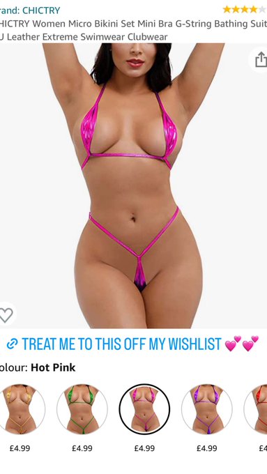I would look sexy in this 💕 buy it for your goddess and I might treat you to a picture of me in it 🥵 https://t