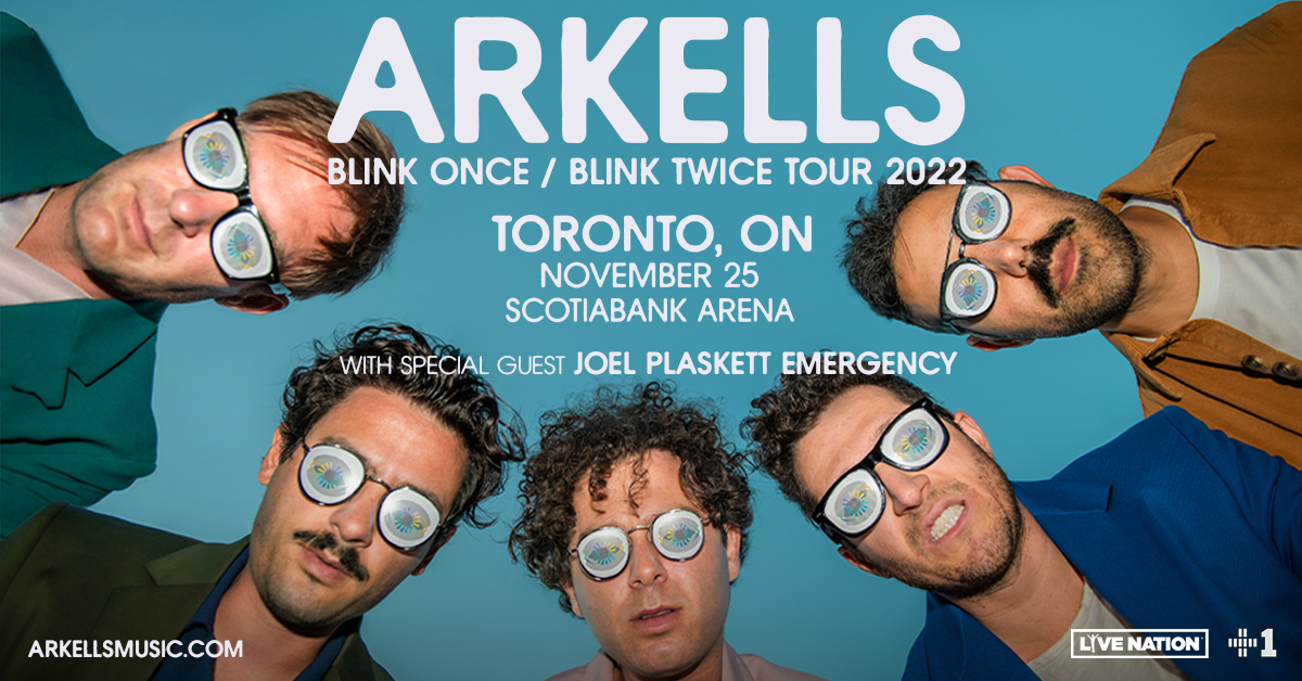 Indie88Toronto's tweet image. Enter to win tickets to see the @arkellsmusic November 25, 2022 at @scotiabankarena! 

How to win:
✅ Follow @indie88toronto
✅ Like this photo
✅ Tag a friend