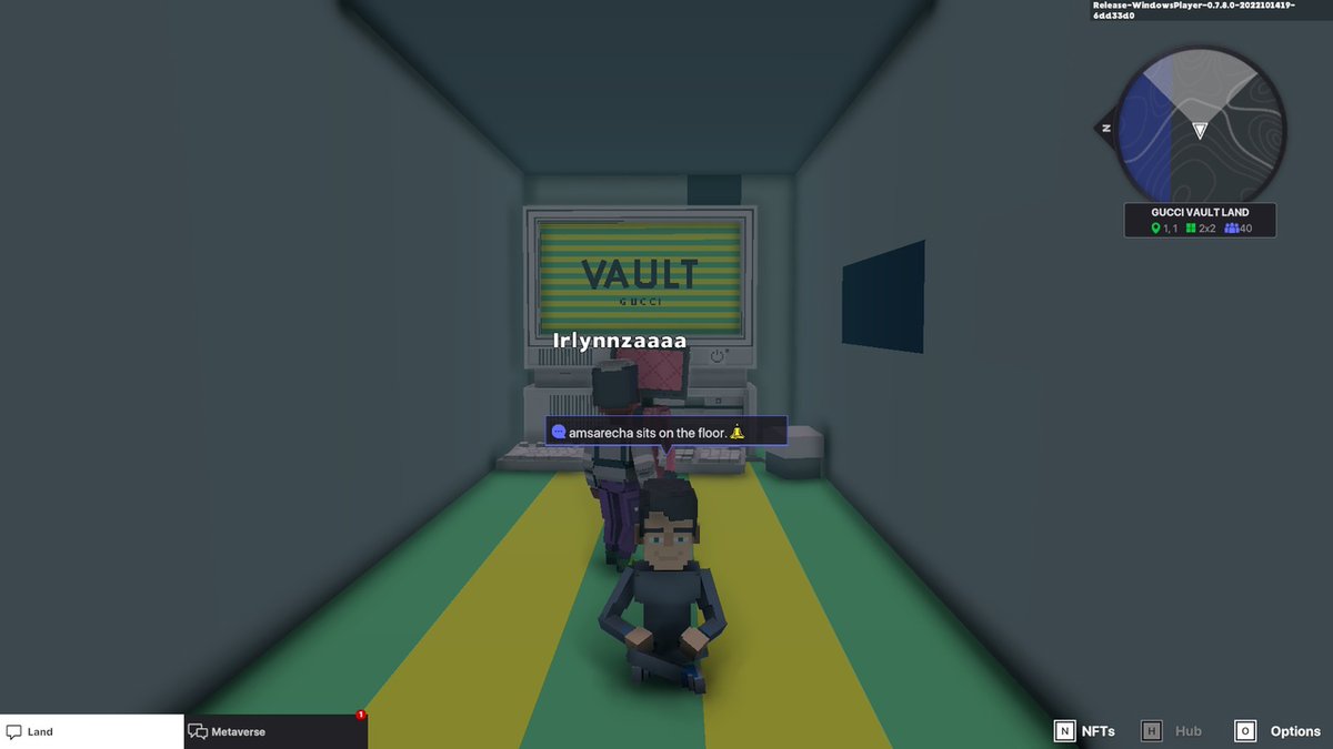 J999Jc's tweet photo. @TheSandboxGame 🍓 #GucciVault in  #TheSandbox https://t.co/faZiT5hoql