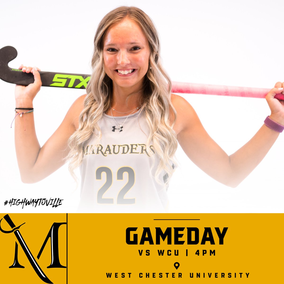 Traveling to WCU today for the game at 4pm! #HighwayToVille #MUFH