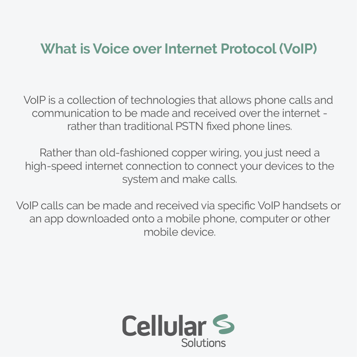 cellsolNE's tweet photo. What’s the difference between VoIP vs. SIP? 

Below, we’ve simplified the difference between VoIP and SIP technology to help you make the right decisions for your business. 

#cellularsolutions #isdn #pstn #switchof #sip https://t.co/aGmksP7YQY