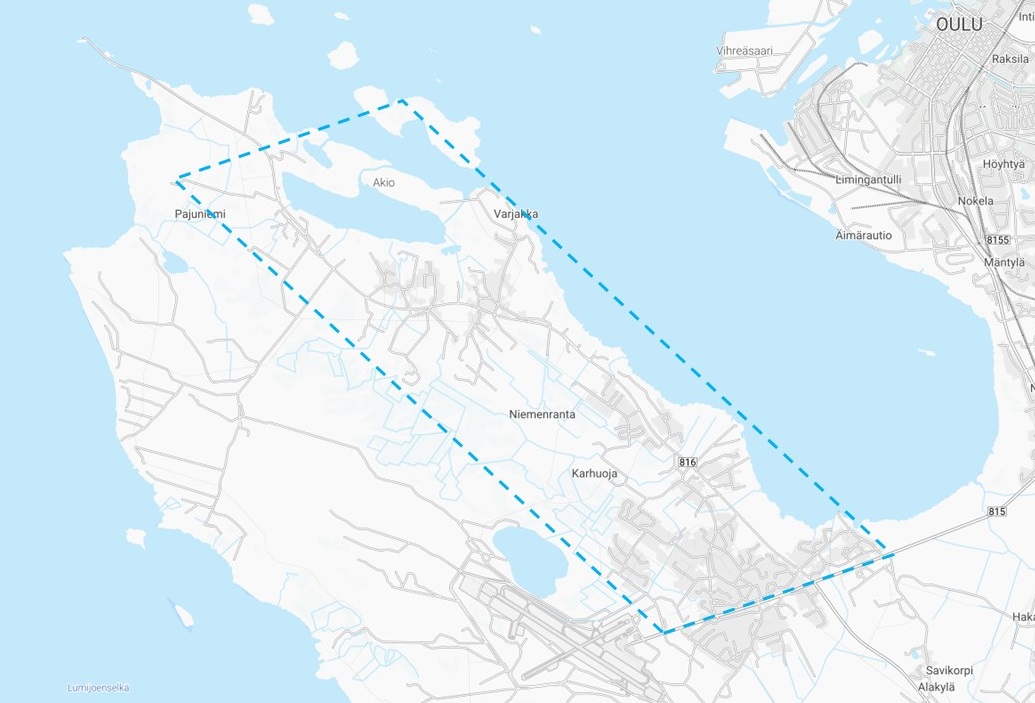 OSSahko's tweet image. Rakentamispäätös valokuituverkon laajentamisesta Oulunsalossa Lentokentäntien pohjoispuolelle on tehty. Rakentaminen käynnistyy ensi kesänä. Lue lisää tiedotteesta:  oss.fi/kategoriat/aja…
 #meidänkuitu  #oss #valokuitu #oulunsalo
Kuvassa: Lentokentäntien pohjoispuoli, Oulunsalo