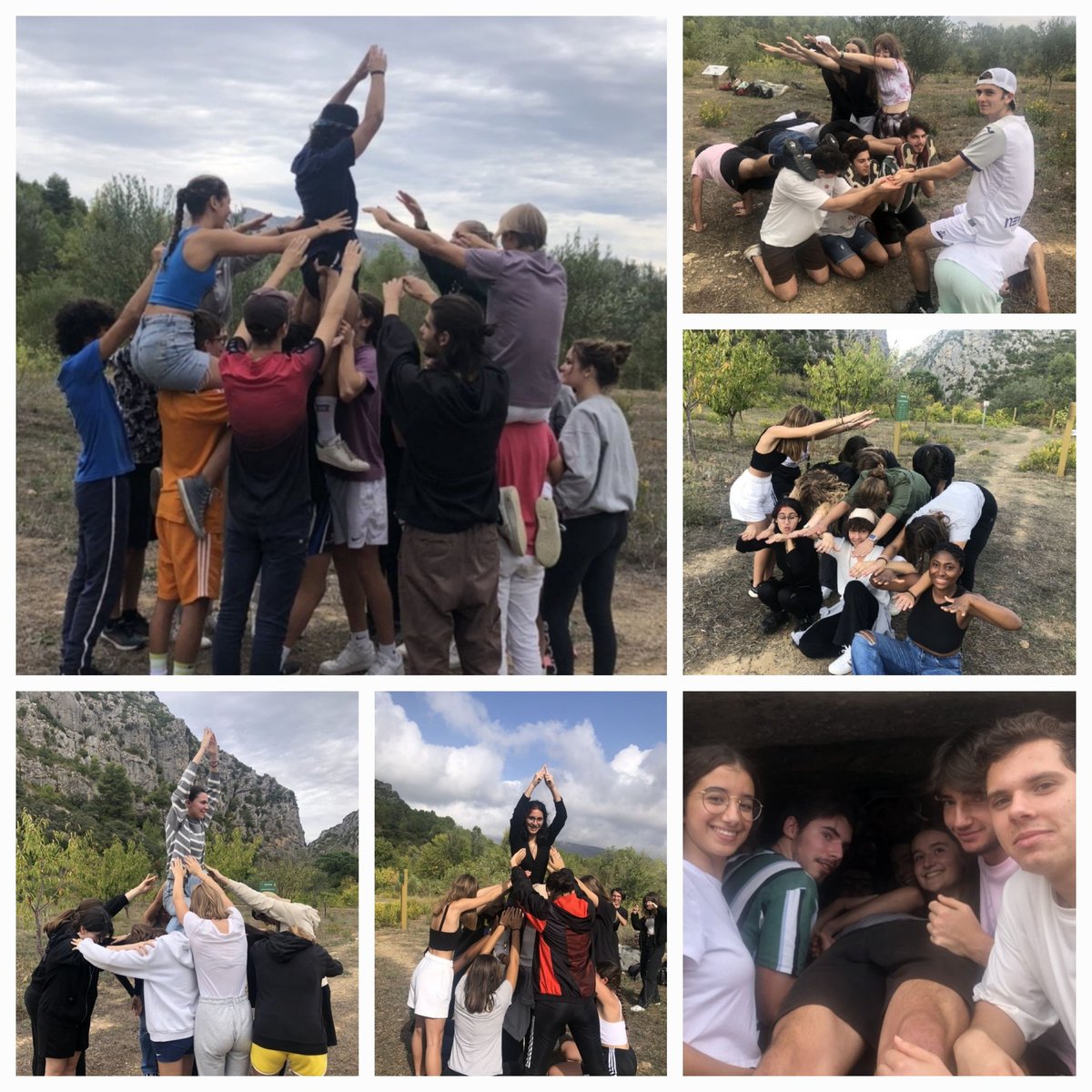 RogisterDe's tweet photo. Le parcours préhistorique a été transformé
en activité "bras💪&amp; 🧠cerveau" par la créative équipe d'EPS @LyceeFonsorbes !
Lecture à voix haute des panneaux #élocution #GrandOral
Révisions de connaissances vues au @MuseedeTautavel
Cohésion de groupe/réalisation de défis😊
Bravo👏! https://t.co/ejoOp1R0I2