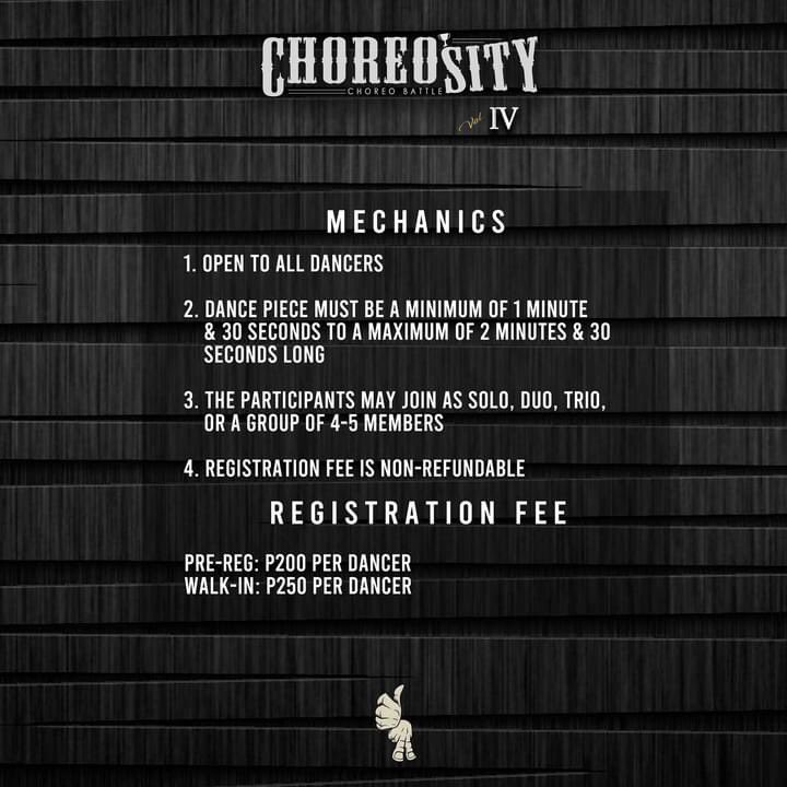 DsquaredCom's tweet image. Here’s what you need to know...

👉🏻Mechanics
👉🏻Criteria for judging
👉🏻Registration

#ChoreosityVol4
#DsquaredCru
#DsquaredCommunity