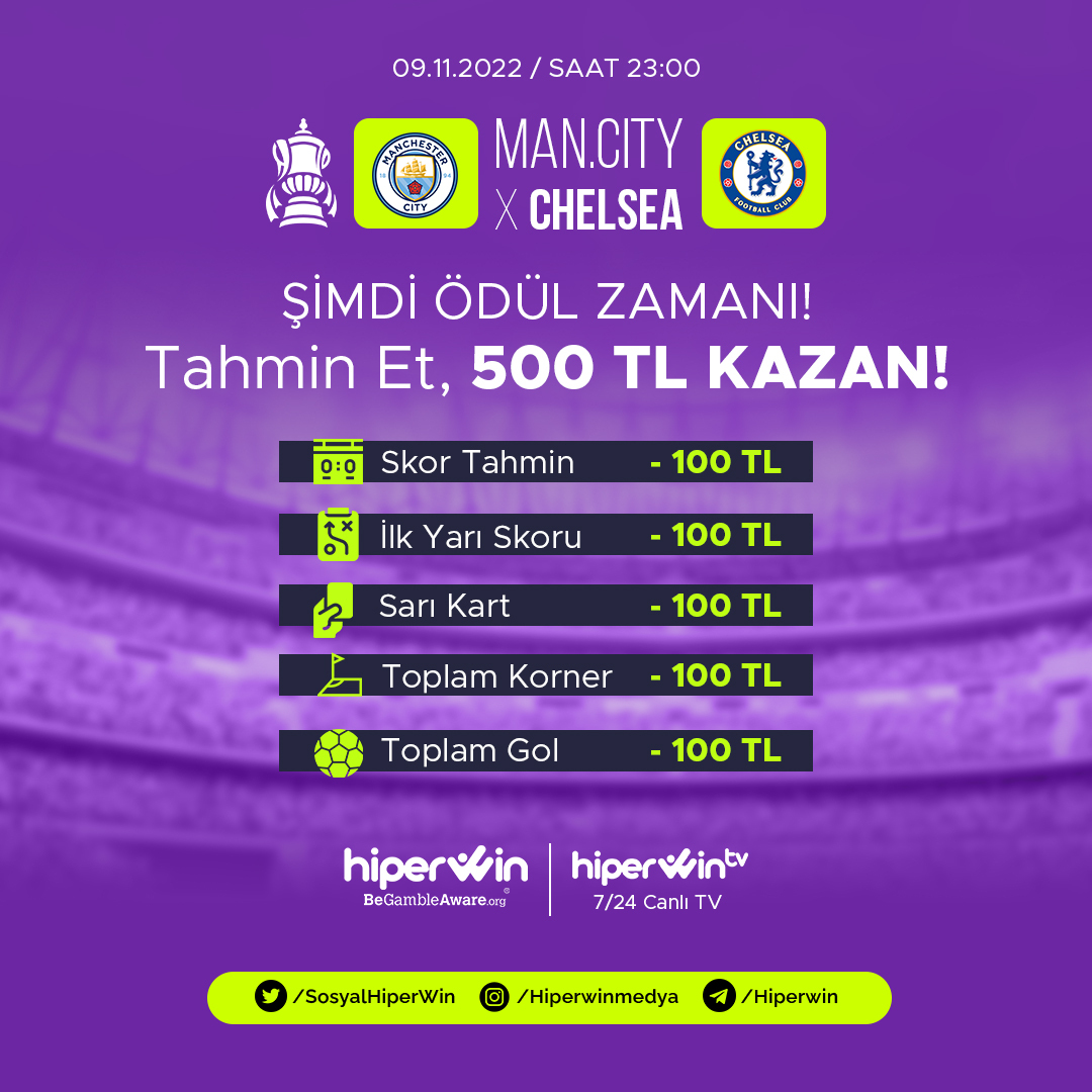 NEXTBETSOSYAL's tweet photo. 🔥 DEV ETKİNLİK🔥 HiperWin'den
🎁Her Doğru 100 TL Bonus
🤑5/5 Yap 500 TL BONUS KAZAN
✅Görseldeki Tahminleri Yap Kazanan Sen Ol
✍️RT+❤️#hiperWin ve İD Paylaş
⚠️Son İşlem Bonus ve No Bonus Katılım Hakkı Yoktur.
Son 15 Gün içinde Min 100TL yatırım.
#hiperwin #bonus https://t.co/VLnXfTKQUC
