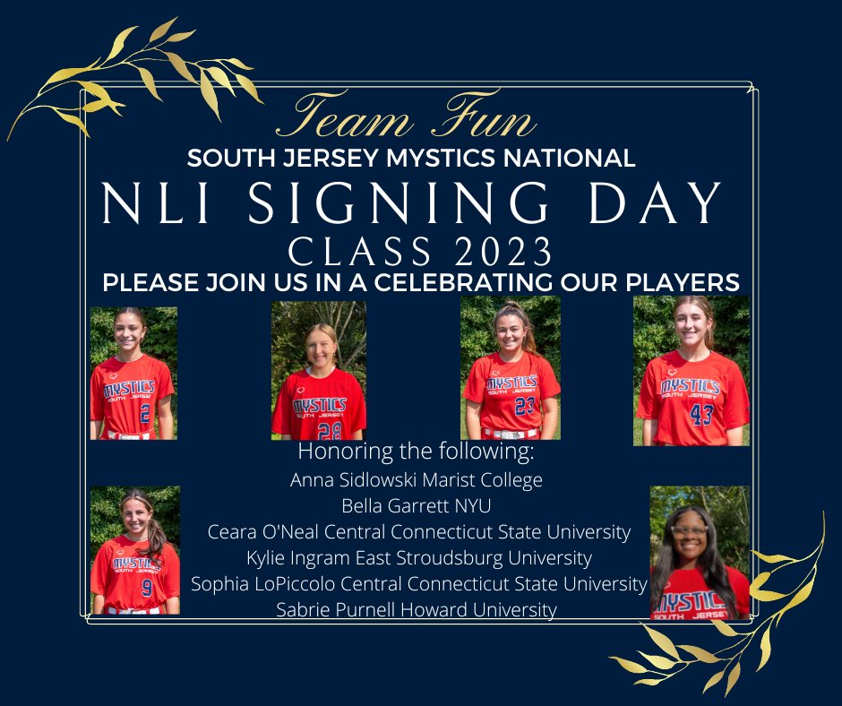Congratulations to this awesome group of student-athletes &amp; more importantly great people! The level of sacrifice, resilience and determination these girls have demonstrated have earned them the opportunity to reach their goals of becoming a college athlete.#NLI #teamfun #letsgo