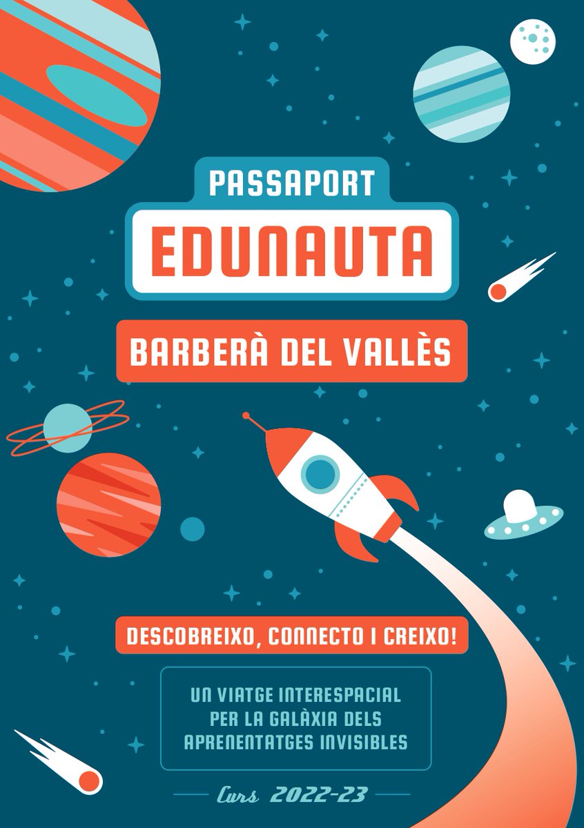 ajuntamentbdv's tweet photo. 🚀 #BarberàdelVallès s'uneix al llistat de municipis que formen part del #PassaportEdunauta, una iniciativa de la @FundacioBofill i la Cooperativa +Educació. 

@eduCoB_PEC_BdV

https://t.co/4A0Vlgus5E https://t.co/1sEuSE7ohJ
