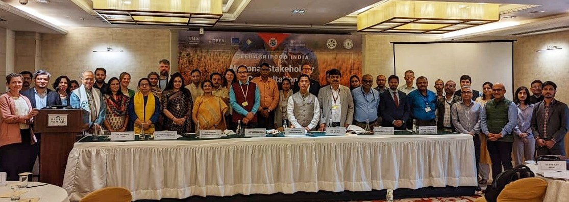 The Economics of Ecosystems and Biodiversity (@teeb4me) on Twitter photo Day one of #TEEBAgriFood National Stakeholder Workshop #India is in the bag! Inspiring discussions with <a href="/CapsCoalition/">Capitals Coalition</a> <a href="/eu_eeas/">European External Action Service - EEAS 🇪🇺</a> <a href="/AgriGoI/">Agriculture INDIA</a> <a href="/UNEP/">UN Environment Programme</a> and more on transforming #FoodSystems Day one of #TEEBAgriFood National Stakeholder Workshop #India is in the bag! Inspiring discussions with <a href="/CapsCoalition/">Capitals Coalition</a> <a href="/eu_eeas/">European External Action Service - EEAS 🇪🇺</a> <a href="/AgriGoI/">Agriculture INDIA</a> <a href="/UNEP/">UN Environment Programme</a> and more on transforming #FoodSystems