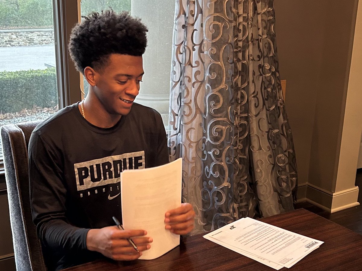 <a href="/BoilerBall/">Purdue Men's Basketball</a> 📑🖊️#NLI #boilermaker