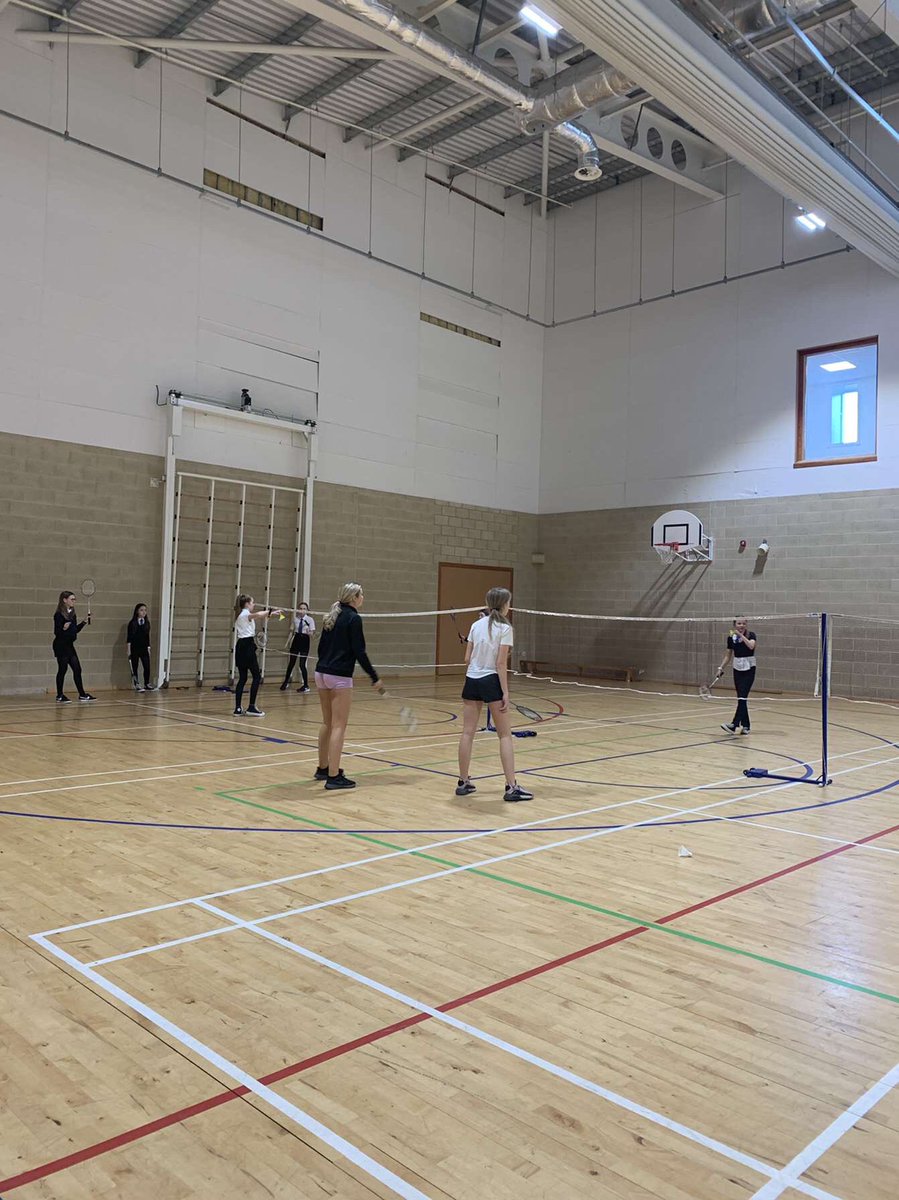 ChrystonYA's tweet photo. ACTUVE GIRLS DAY 2: Badminton 🏸 

@NLActiveSchools @CHS_Chryston @ChrystonPE @sportscotland https://t.co/4Yj8eLsNbd