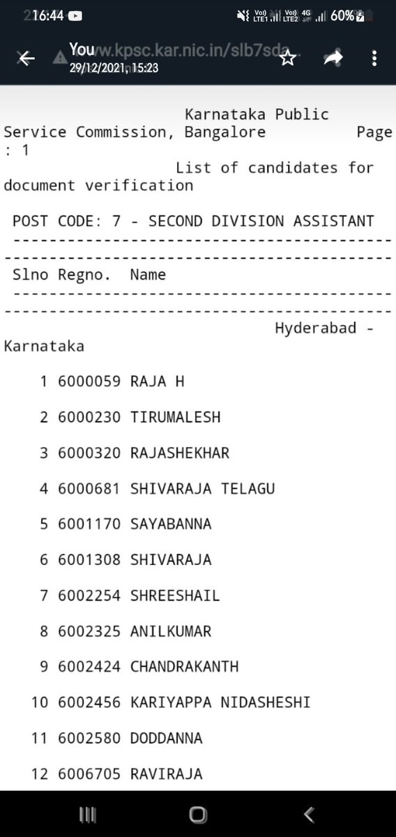 Rp34077966's tweet photo. @secretarykpsc @YouTube Sir please do share about KSPCB SDA recruitment 2019 its been very long we're tired of waiting It's almost 5 years 
I'm sharing 1:3 list of DV kindly give any clarification on this plzzzzz sir 🙏 🙏🥺🥺 https://t.co/yPmunyzISX
