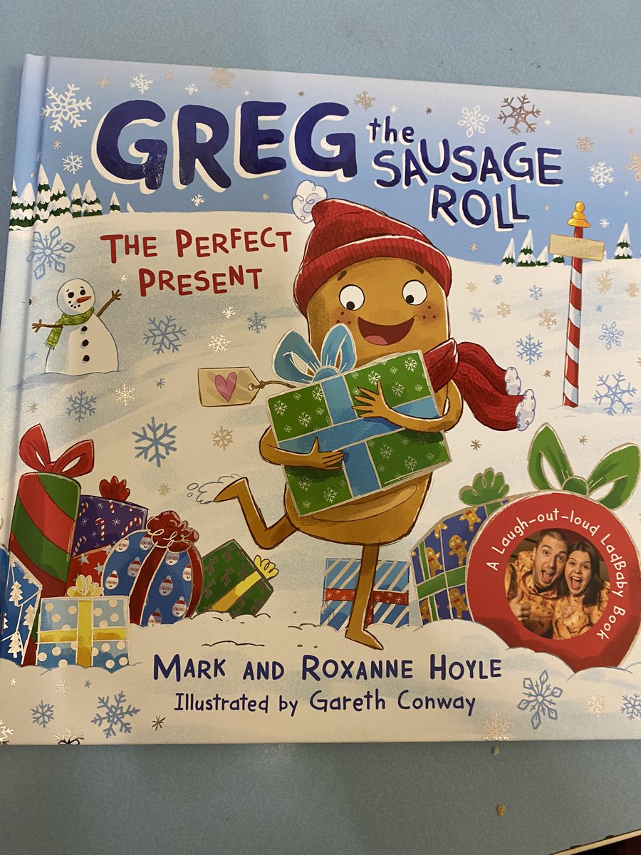 steph_dowell's tweet photo. Soo excited to have picked this up today! My son loves the first book, the question is though.....can I keep it from him until Christmas Eve?? @LadBabyOfficial https://t.co/1XCEouiDHr