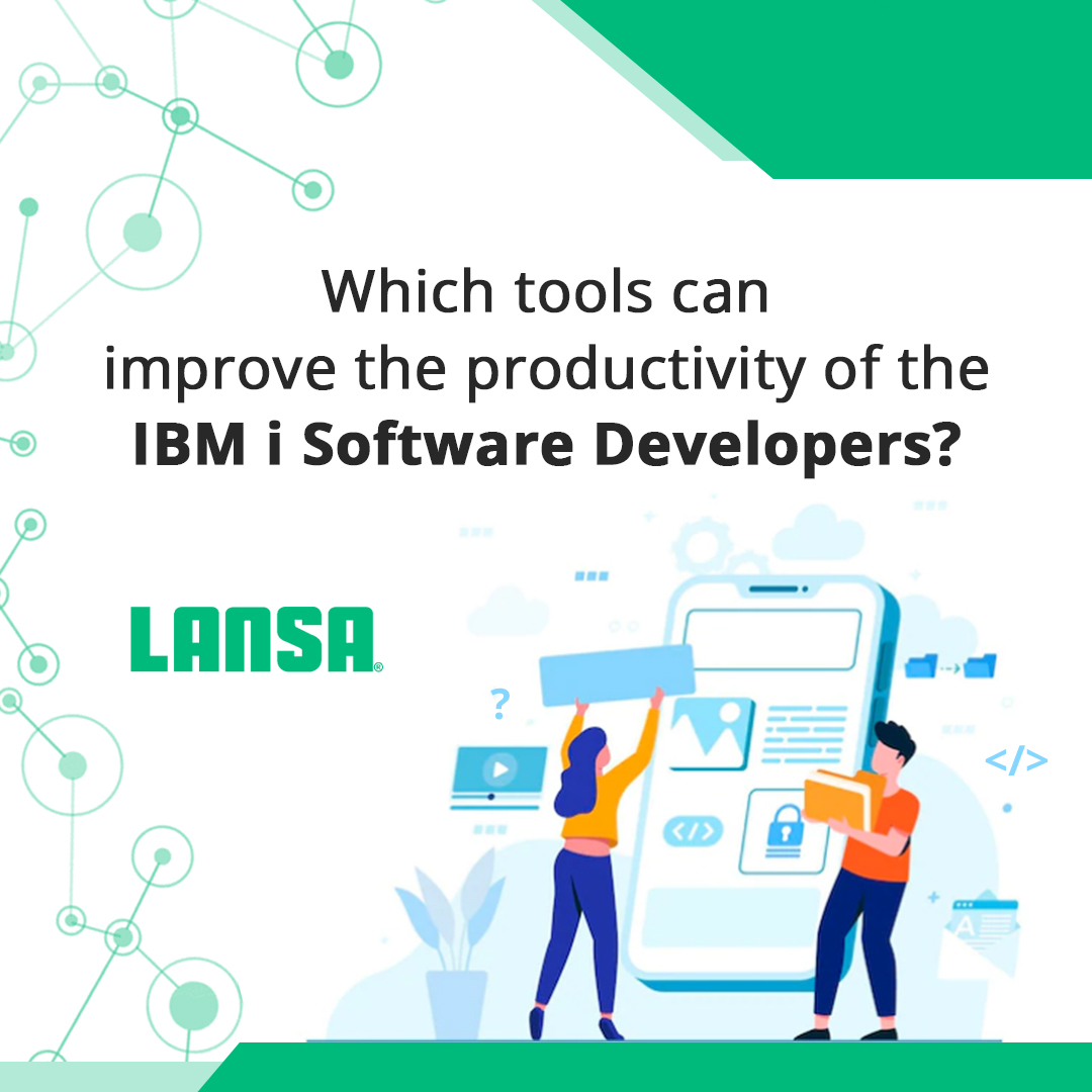 LANSA's tweet image. 📈 Boost overall productivity and reduce your legacy code debt using these five powerful #lowcode platform tools 👉  bit.ly/3zZlNQa

#Lansa #lowcodedevelopment #lowcodeplatform #IBMi #developers