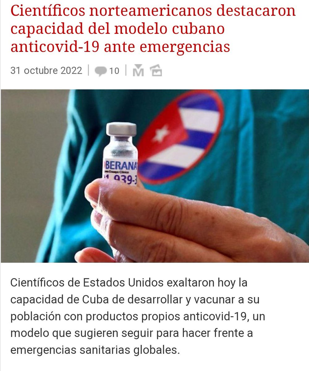 #CubaEsSalud #CubaPorLaVida #CubaEsAmor #CubaCoopera    <a href="/cubadebatecu/">Cubadebate</a>