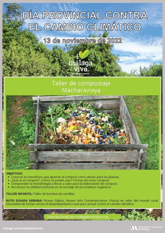 Malagamasviva's tweet photo. ⌛️¡Últimas plazas disponibles para los talleres gratuitos y visitas por el Día Provincial contra el #CambioClimático! #COP27

🍃Taller cajas nido en Vva de la Concepción, de compostaje en Macharaviaja y taller de hotel de insectos en Canillas de Aceituno➡️ https://t.co/mSKPcLadW1 https://t.co/SHAMARonbd