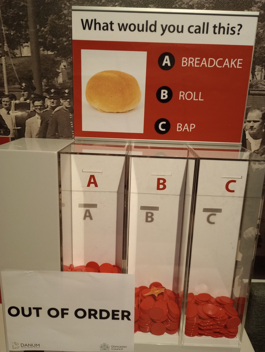 LeeGeeTee's tweet image. It's out of order that 'B' wasn't in the lead.
#breadroll #doncastermuseum #cityofdoncaster