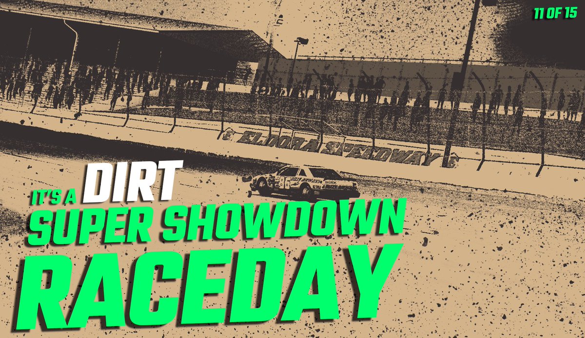 PretendRacing's tweet image. ‘Ohhh baby! 
In the dirt is where I’ll be!
It’s a Showdown race day! 
Come on out okay?’

- a poet

🗺️ Eldora Speedway
🐥 Junior Series at 8PM EST. 
🏁 75 laps
⏰ 9:00PM EST