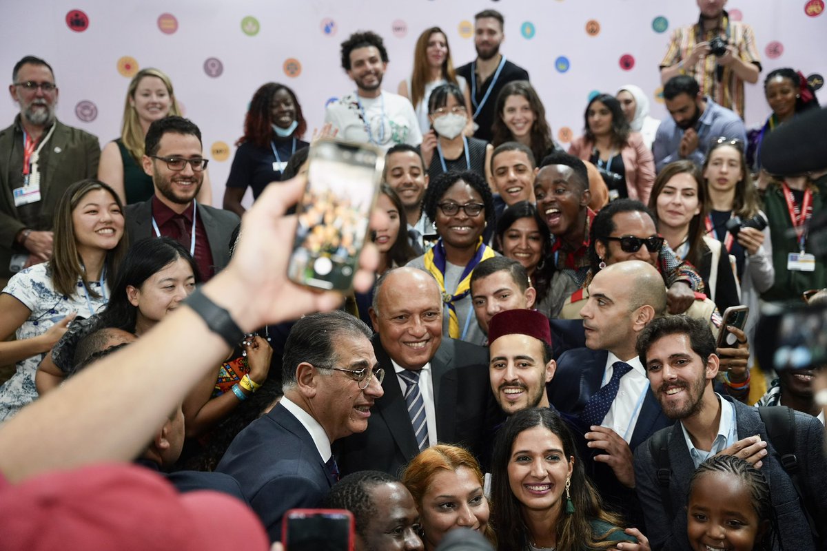 COP27 tweet media
