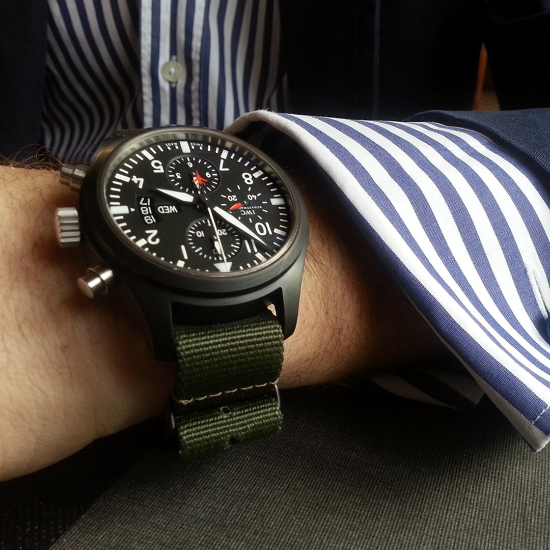 Infantry Ballistic Nylon Watch Strap w/ PVD Hardware

🛒 ow.ly/iKC450LaaOH